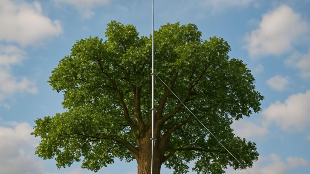Installing a lightning protection system helps safeguard valuable trees by redirecting lightning strikes, reducing trunk damage, and improving long-term tree safety and survival.