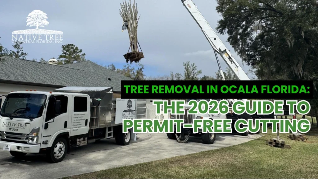 A 2026 guide to tree removal in Ocala, Florida explains when permit-free cutting is allowed, outlines local considerations, and highlights safe, compliant removal practices for homeowners.