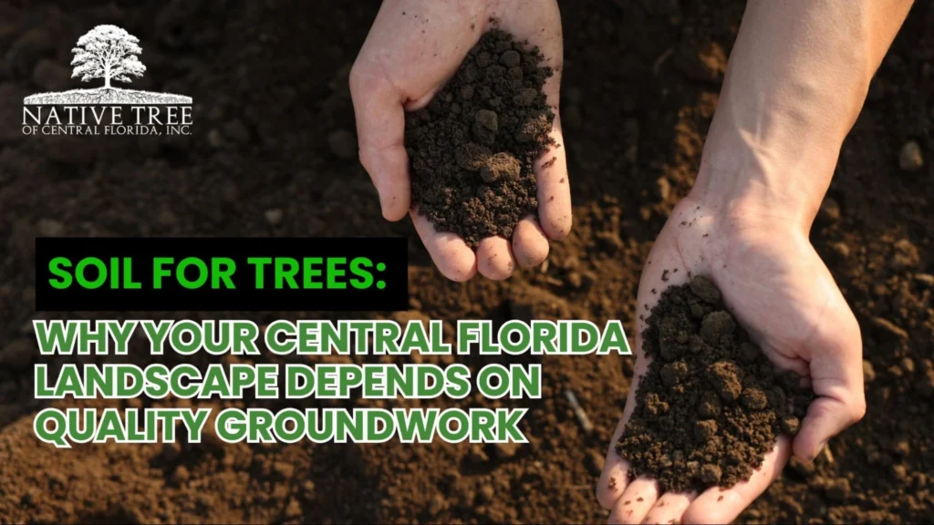 Soil quality is essential for tree health in Central Florida landscapes, ensuring strong growth and sustainability.